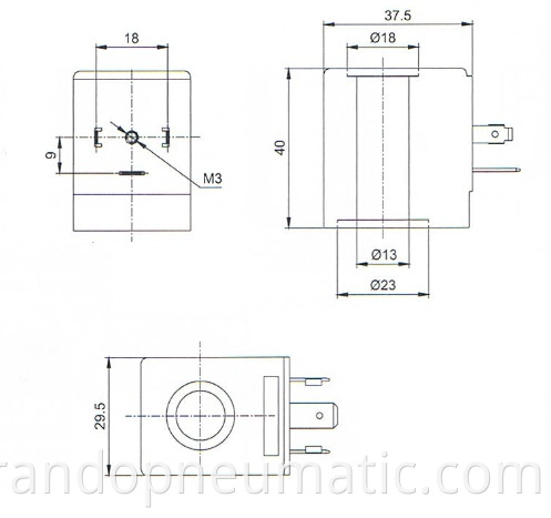 solenoid valve drawing